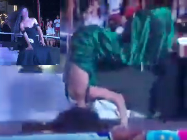 Thật như đùa: Thí sinh hoa hậu Philippines xoạc, lăn lộn trên sân khấu