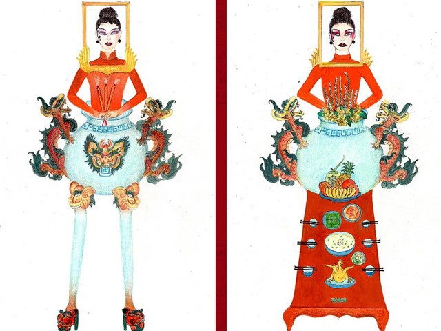 Sau "Bánh mì" của H'Hen Niê, trang phục "Bàn thờ" gây tranh cãi xôn xao