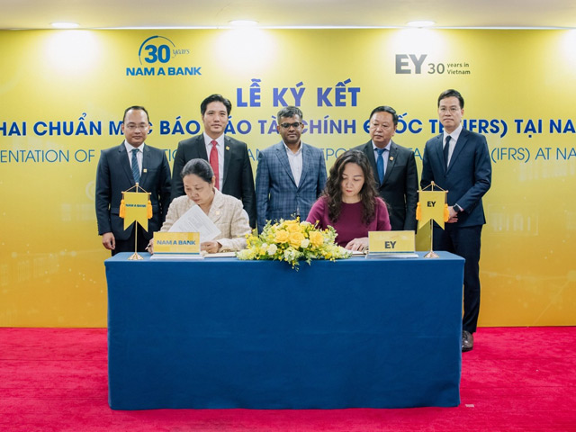Nam A Bank tiên phong triển khai chuẩn mực báo cáo tài chính quốc tế Nam A Bank tiên phong triển khai chuẩn mực báo cáo tài chính quốc tế