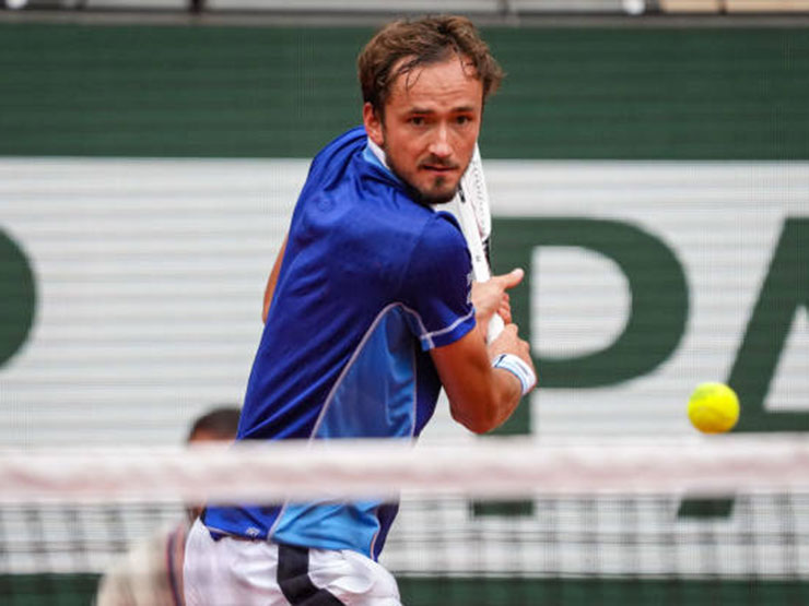 Video tennis Medvedev - Djere: Tiếp đà thắng lợi, giải quyết nhanh gọn (Vòng 2 Roland Garros)
