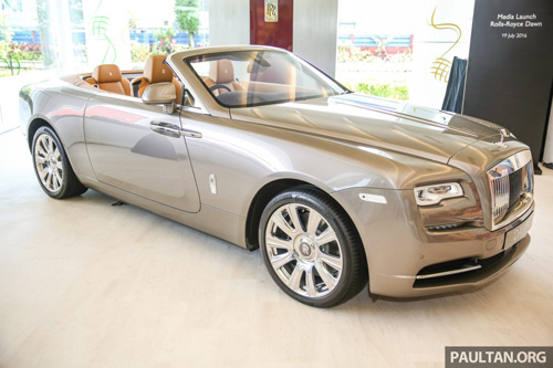 Xế siêu sang Rolls-Royce Dawn ra mắt, giá 1 triệu đô - 1
