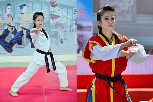 Hoa khôi Taekwondo Châu Tuyết Vân xem xét chụp bikini cát-xê 1000 đô - 1