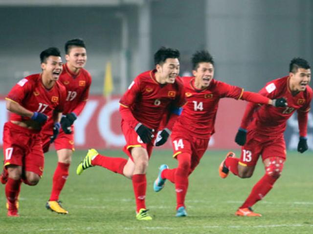 Lịch thi đấu b&oacute;ng đ&aacute; U23 Việt Nam tại c&uacute;p tứ h&ugrave;ng 2018