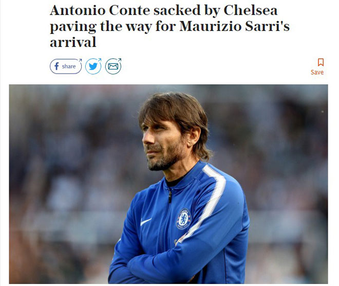 Chelsea sa thải Conte đón Sarri: Hazard cùng hai SAO tẩu thoát - 3