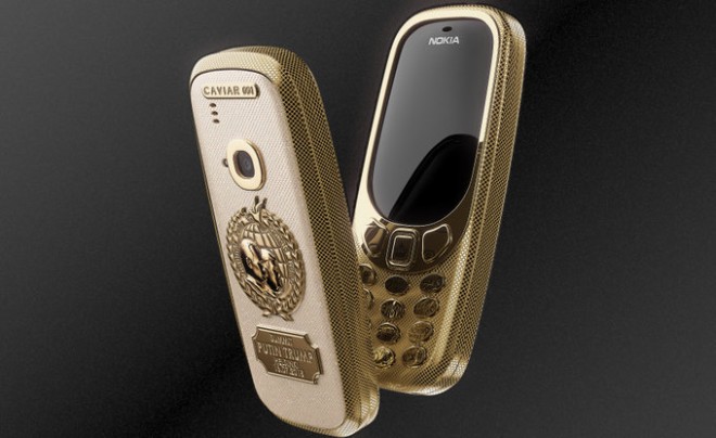 Nokia 3310 bản Putin-Trump bằng titan và vàng 24K giá siêu đắt - 2