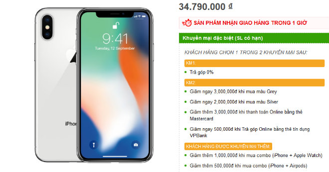 NÓNG: iPhone X giảm sốc 7,5 triệu đồng tại Việt Nam - 3