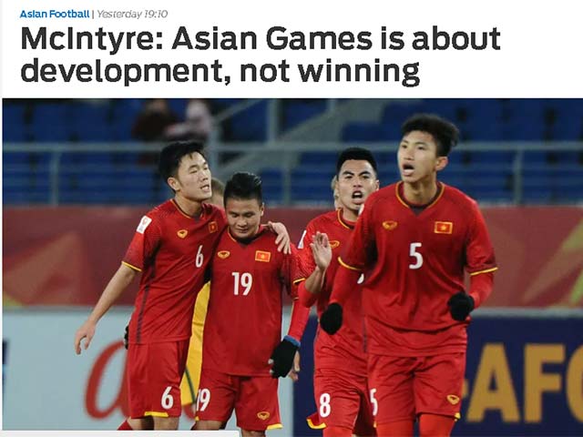 U23 VN đua b&aacute; chủ ASIAD: B&aacute;o ch&acirc;u &Aacute; khuy&ecirc;n đừng mơ huy chương, h&atilde;y đ&aacute; cống hiến
