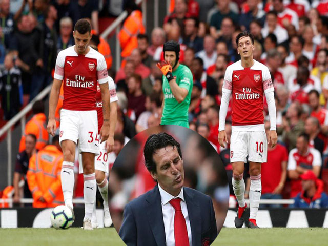 Arsenal-Emery ra quân thảm họa: &#34;Gà mờ&#34; trước Man City, đối tác chế giễu
