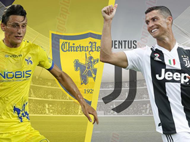 Chievo – Juventus: &#34;Siêu nhân&#34; Ronaldo ra sân, chờ đại tiệc mở màn