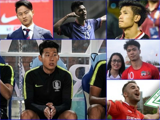 U23 VN g&acirc;y b&atilde;o ASIAD: C&ocirc;ng Phượng s&aacute;nh vai Son Heung Min lọt top 9 SAO hay nhất