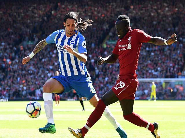 Liverpool - Brighton: Tam tấu l&ecirc;n đồng, chờ x&aacute;t muối MU