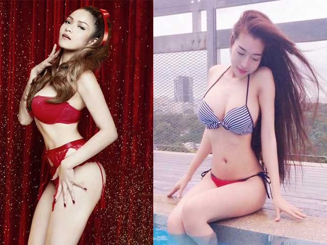 Bí quyết núi đôi quyến rũ của các hot girl nổi tiếng nhờ vòng 1 khủng