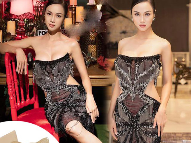 Vũ Ngọc Anh tiết lộ điều nguy hiểm sau chiếc váy quây trễ tràng