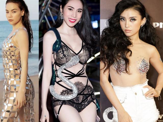 Những bộ váy mặc như không gây tranh cãi của Thuỷ Tiên, Hà Hồ và người đẹp Việt