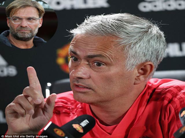 Họp b&aacute;o MU - Burnley: Mourinho "đ&aacute; xo&aacute;y" Klopp, tự nhận m&igrave;nh vĩ đại nhất