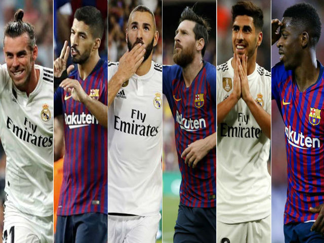 Barca – Real công phá La Liga: 2 “đinh ba” MSD & BBA bá đạo thế nào?