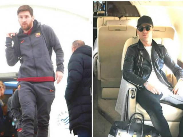 Siêu sao so độ ăn chơi: Messi có máy bay 763 tỷ VNĐ vẫn thua Ronaldo