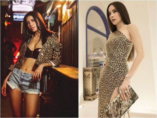 Hồ Ngọc Hà quyến rũ, Minh Tú sexy với họa tiết động vật