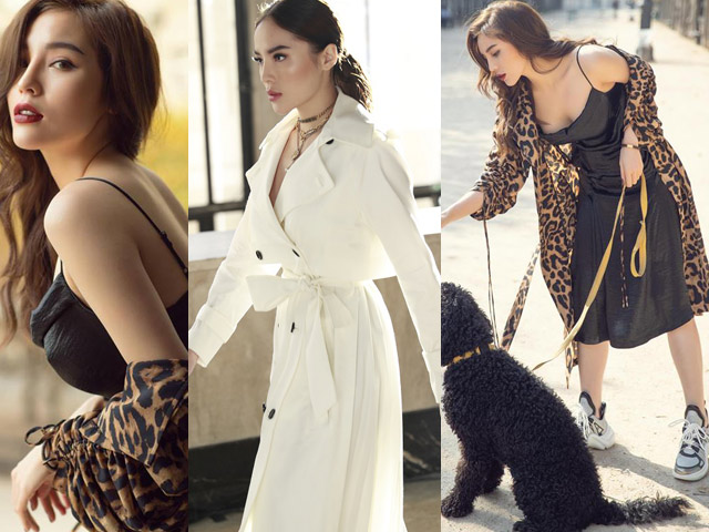 Hoa hậu Kỳ Duyên đẹp sang chảnh khi là khách VIP tại Tuần lễ thời trang Paris