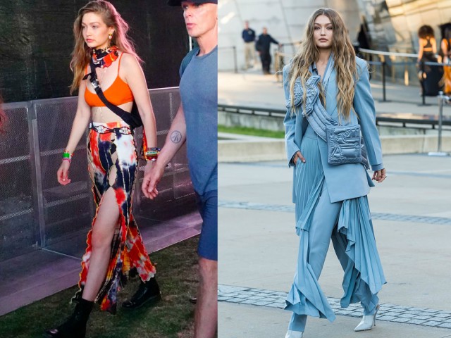 Mặc đồ cả cây chất như Gigi Hadid, không phải ai cũng làm được!