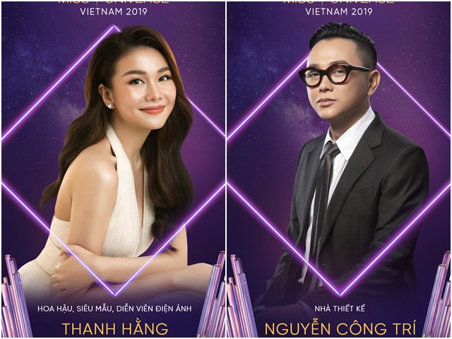 Thanh Hằng - NTK Công Trí làm giám khảo Hoa hậu Hoàn vũ Việt Nam 2019