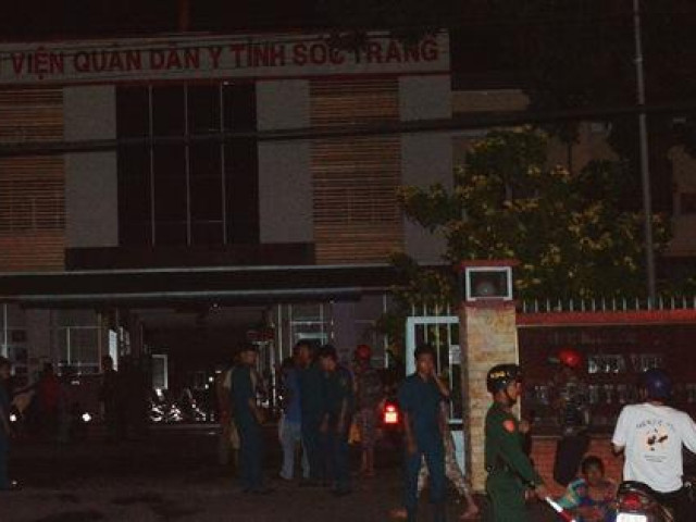 Cháy bệnh viện Quân Dân Y tỉnh Sóc Trăng