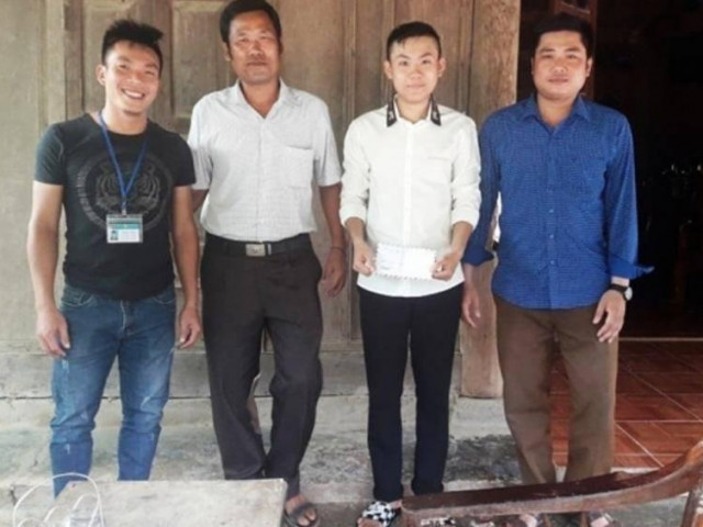 Nam sinh lao mình xuống dòng nước lũ chảy xiết cứu 2 người đang chới với