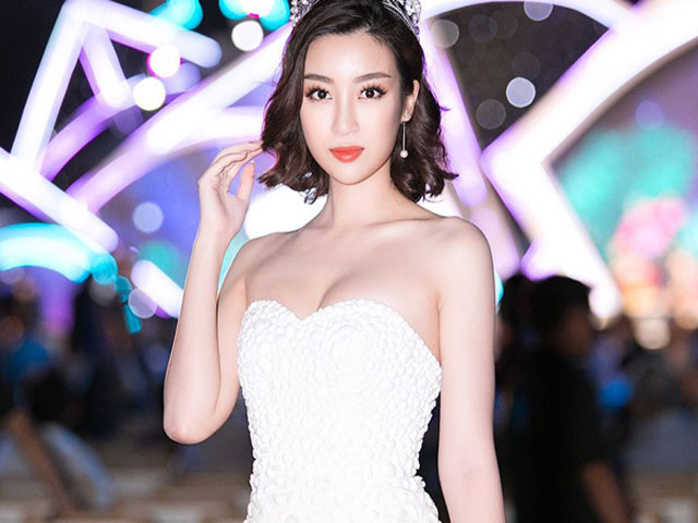 Mỹ Linh ngày càng mê váy gợi cảm vì vòng 1 ngày càng đầy đặn