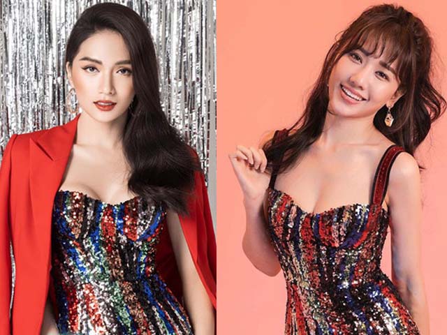 Hari Won quyến rũ không kém Hương Giang dù hơn nàng hậu đến 7 tuổi khi "đụng hàng"