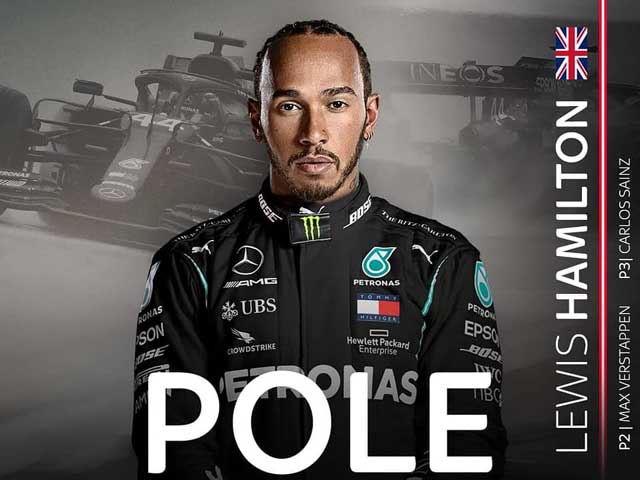 Đua xe F1 - phân hạng Styrian GP 2020: Hamilton bản lĩnh đoạt pole trong mưa