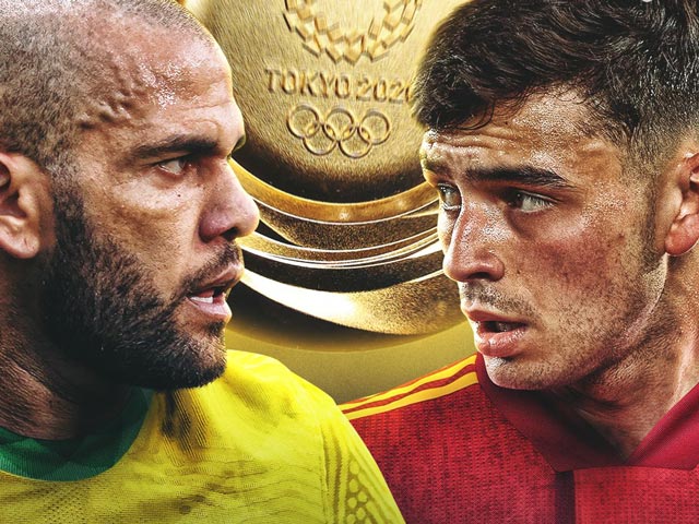 Trực tiếp chung kết bóng đá Olympic Brazil - Tây Ban Nha: Đại chiến tranh ngôi vương