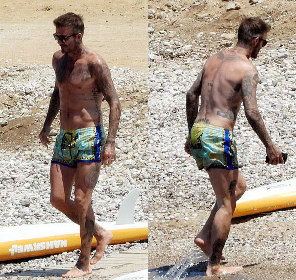 U50 David Beckham vẫn giữ được cơ bắp &#34;đá tảng&#34; nhờ bài tập này - 2