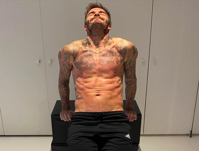 U50 David Beckham vẫn giữ được cơ bắp &#34;đá tảng&#34; nhờ bài tập này - 4