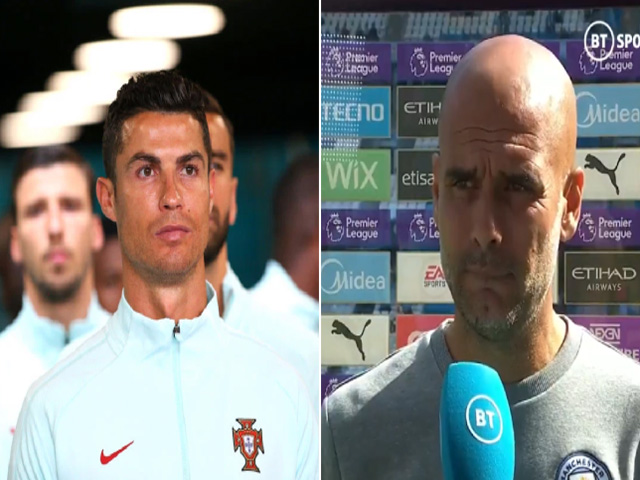 Pep Guardiola lần đầu lên tiếng vụ Ronaldo sang MU, cầu xin Arsenal giữ Arteta