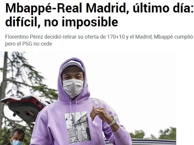 Hỗn loạn thông tin trái chiều vụ Mbappe có đến Real, báo Pháp - Tây Ban Nha “đại chiến“