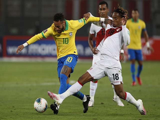 Video bóng đá Brazil - Peru: Neymar chói sáng, cách biệt quá lớn (Vòng loại World Cup) (H1)