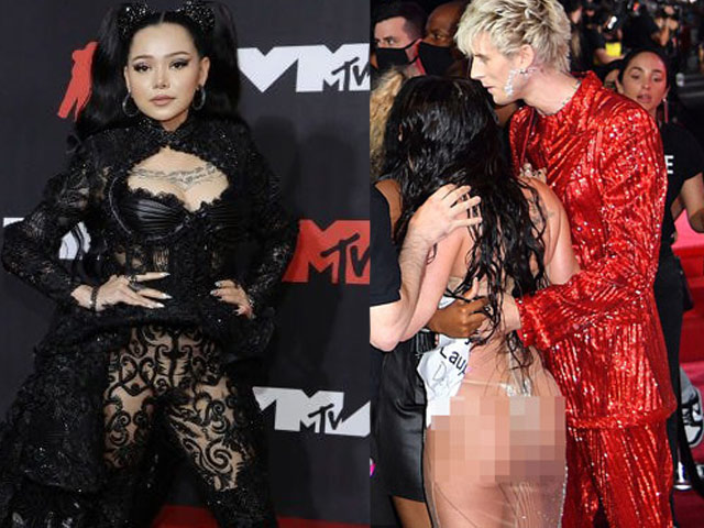 Dàn sao mặc táo bạo tại sự kiện MTV VMAs 2021