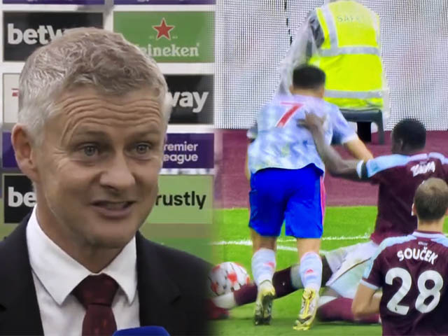MU thắng nghẹt thở, Solskjaer tố trọng tài “cướp“ 2 quả phạt đền của Ronaldo