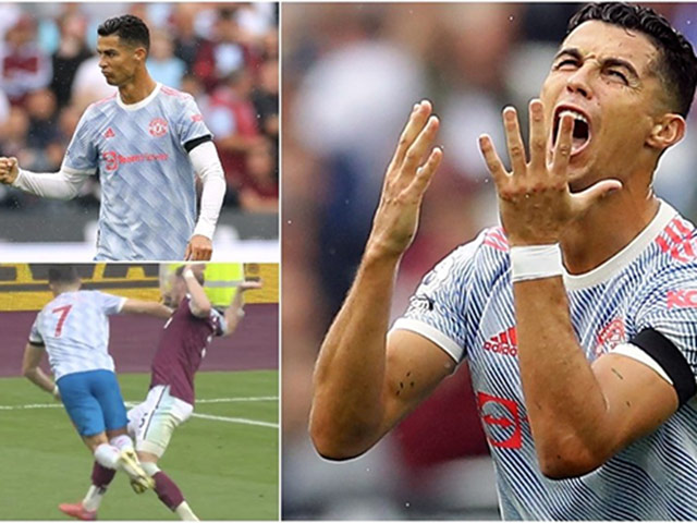 Ronaldo được xác nhận mất oan 2 quả penalty, VAR “cướp” 11m của West Ham