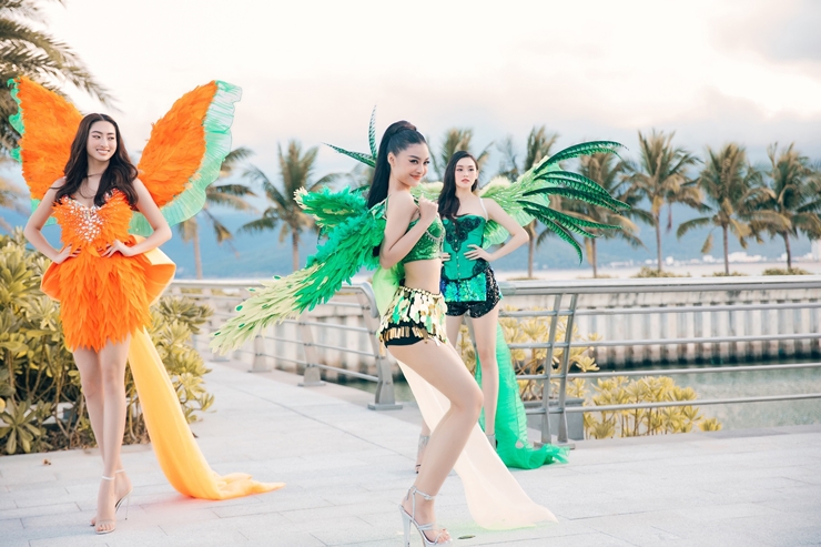 Thí sinh Hoa hậu Thế giới Việt Nam mặc bikini diễu hành trên phố gây tranh cãi trái chiều 3