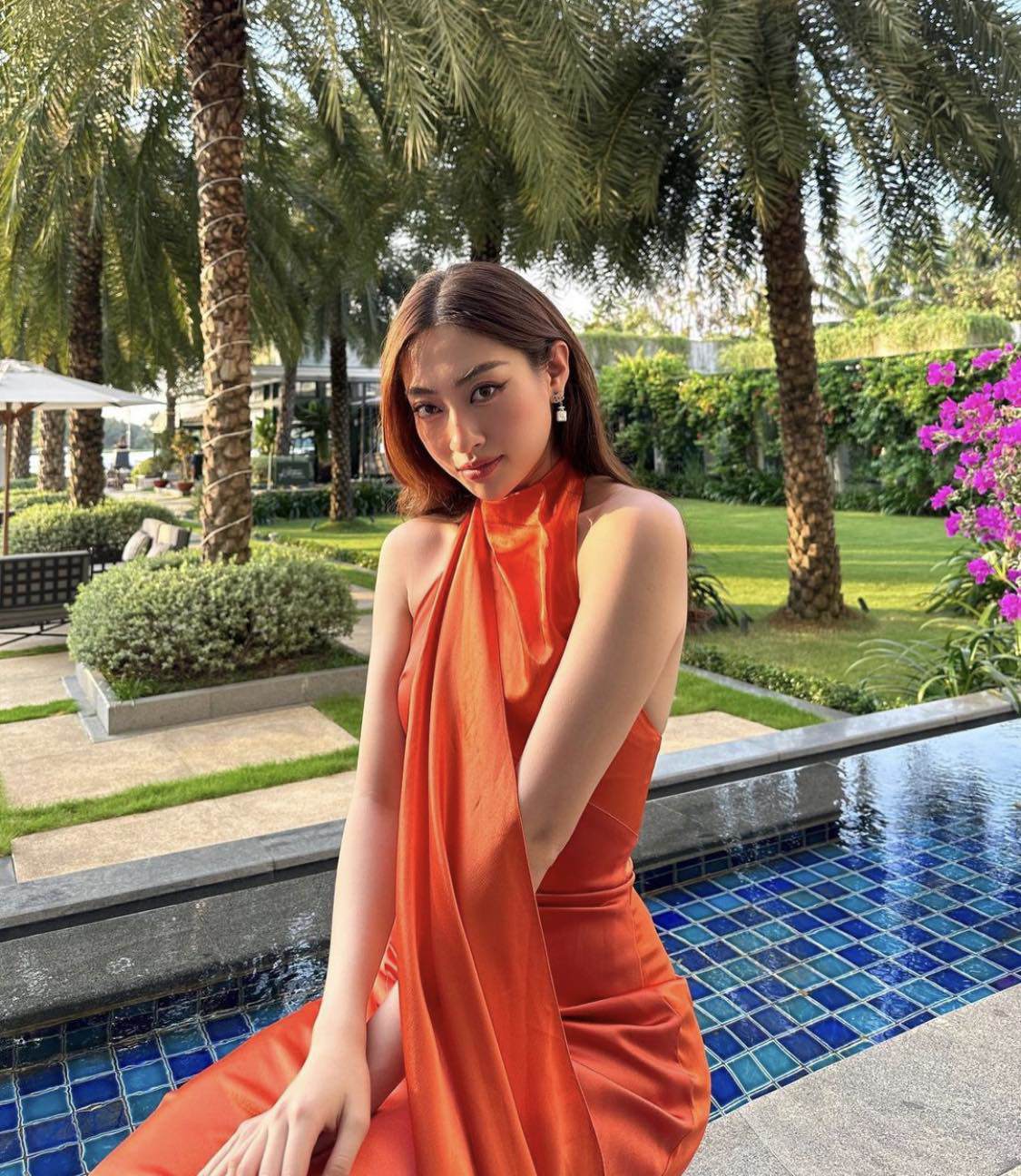 Hoa hậu Cao Bằng mặc hở mạn sườn, quyến rũ dưới nắng mùa hè - 6