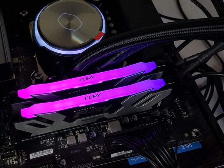 Dòng RAM DDR5 tốc độ “khủng“ với hiệu ứng đèn RGB của Kingston