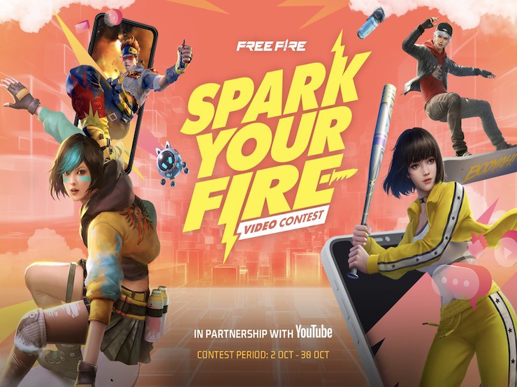 FreeFire và YouTube treo thưởng 1,5 triệu USD cho các nhà sáng tạo nội dung