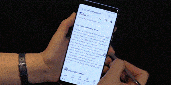 Bút S Pen trên Galaxy Note8: "Vũ khí" chinh phục mọi lứa tuổi - 7
