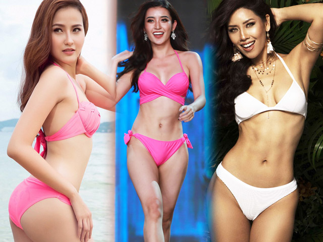 2017: Khán giả Việt ”bội thực” với cả tá mỹ nữ đi thi quốc tế