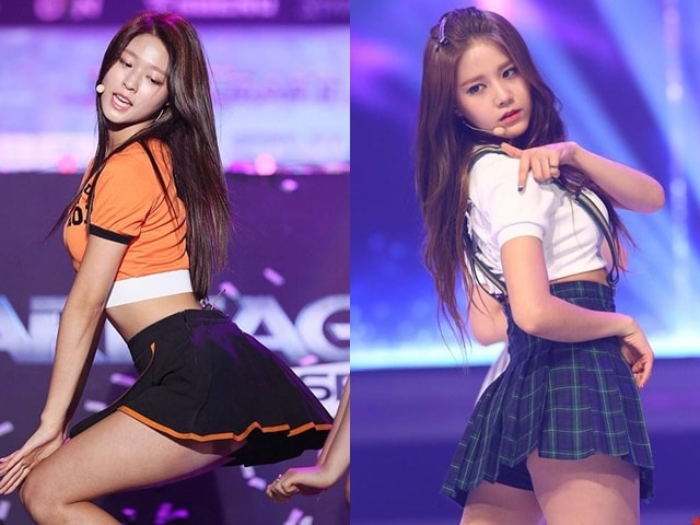 Váy ngắn cũn cỡn tới mức vô duyên của người đẹp Hàn Quốc