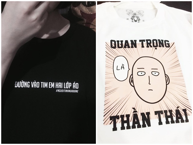 Giới trẻ Việt mê mệt áo phông chơi chữ