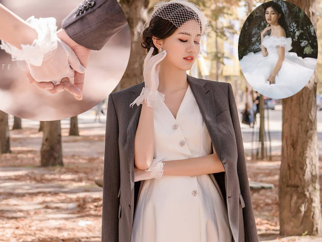 Ảnh cưới ở Pháp của á hậu Thanh Tú và đại gia hơn 16 tuổi