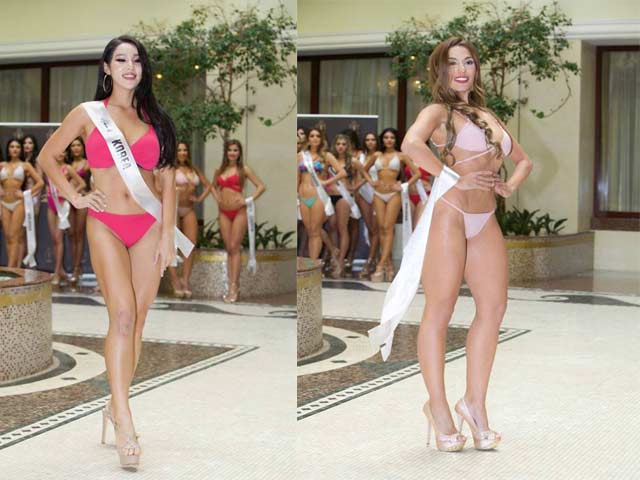 Nhiều thí sinh Hoa hậu Siêu quốc gia 2018 lộ eo bánh mì, bụng mỡ, đùi to
