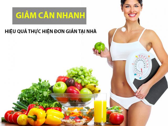 Cách giảm cân nhanh và hiệu quả thực hiện đơn giản tại nhà